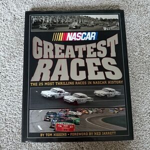 NASCAR Greatest Races hardback book 1999